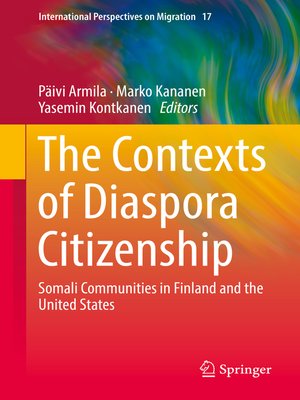 cover image of The Contexts of Diaspora Citizenship